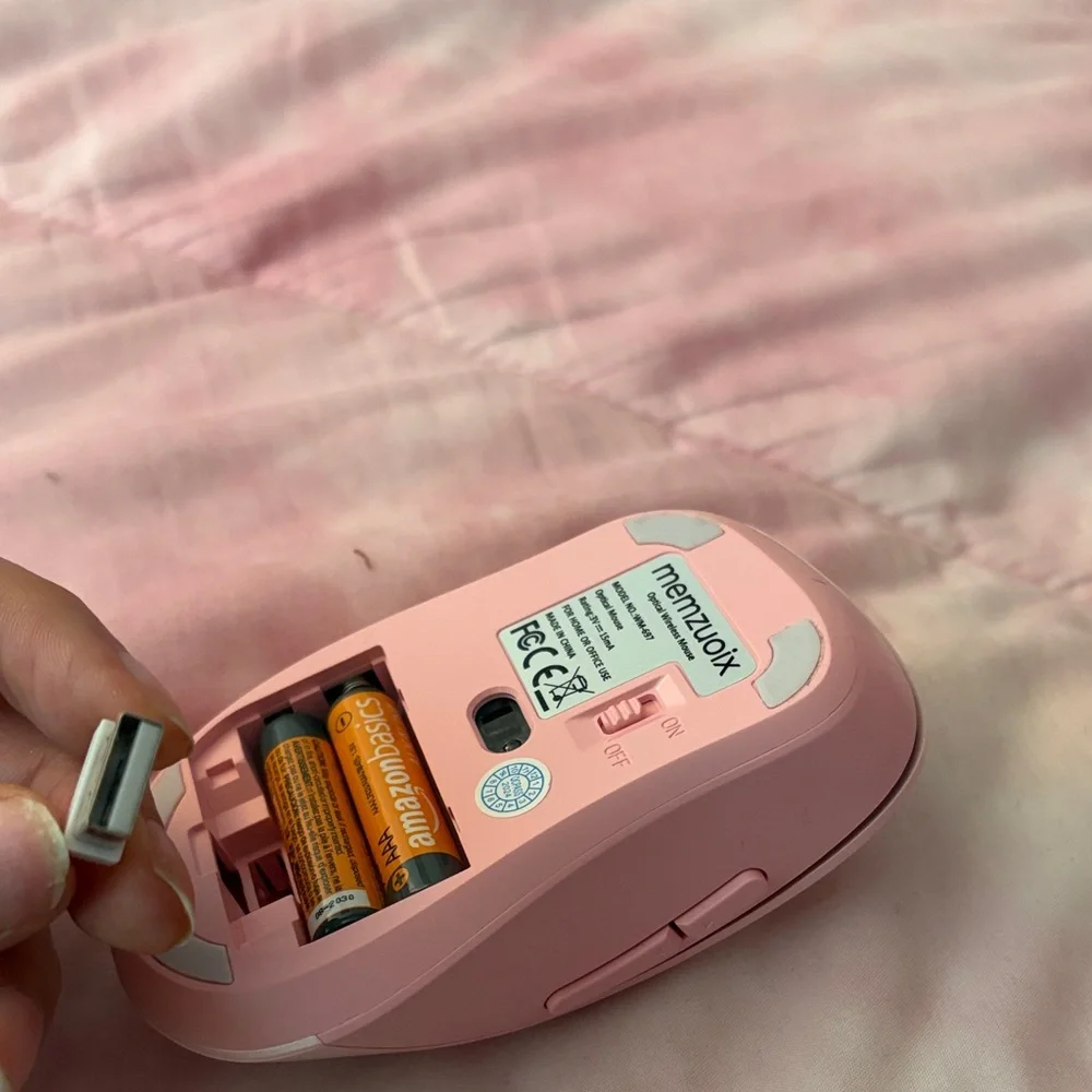 Pink Wireless Mouse